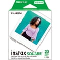 thumbnail image 4 of Fujifilm 2 Pack instax Square Instant Color Film, Twin Pack - 20 Exposures (40 Total), White Frame, 4 of 4