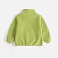 thumbnail image 3 of MIASHUI Manteau Léger Chaud à Fermeture Éclair pour Tout-Petits Garçons Filles, Vert, 6-7 Ans, 3 of 9