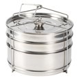 thumbnail image 2 of Steamer Basket, Sturdy Safe Stackable Steamer Pot, Stainless-Steel  for Vegetables Rice, 2 of 7