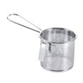 thumbnail image 4 of GROWTH TANK Stainless Steel Pasta Noodle Strainer Mesh Food Strainer for Rinsing Cooking 8x7cm, 4 of 9