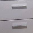thumbnail image 3 of ACME Furniture Lorimar Table de Nuit en Bois à 2 Tiroirs, Blanc, 3 of 5