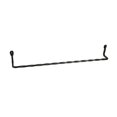thumbnail image 1 of Hand Forged Wrought Iron Wall Mounted Towel Holder Primitive Decor 25 inch, 1 of 3