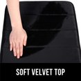 thumbnail image 2 of Memory Foam Bathroom Bath Rugs Absorbent Non-Slip Bath Rugs Washable Bath Mat - 40 x 120 cm, Black, 2 of 7