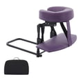 thumbnail image 2 of Xuanheng Desktop and Home Mattress Massage Kit Multi Function Eye Surgery Recovery Professional Comfortable with Storage Bag for Salon violet, 2 of 8