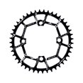 thumbnail image 1 of Plateau de Vélo 104BCD Roue de Chaîne Anneau de Chaîne Rond de Bicyclette Pièces Guide-Chaîne Noir 44T, 1 of 9