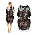 thumbnail image 2 of xinchenyuan Robes d'Art Imprimé 3D Mode Décontractée Mi-Longue Vêtements pour Femmes Poche Manches Longues Haut R10, 2 of 7