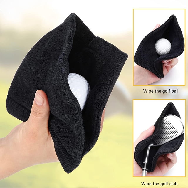 Serviette de Sport en Microfibre pour Golfs, Propre, Essuyer, Serviette pour Golfs