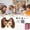A, variante sur Kit de Masque Facial pour Chats DIY, Ensemble d'Artisanat d'Halloween Personnalisable EDHITNR, Masque en Maille Plastique en Faux Tissu Vierge pour Fêtes Costumées Cosplay