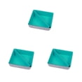 thumbnail image 2 of QualitChoice Home Hotel Felt Keys Tapes Phone Watch Storage Box Living Room Drawer Pens Remotes Jewellery Organizer Container Grey Blue Green 3PCS, 2 of 6