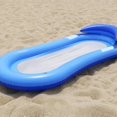 thumbnail image 4 of Inflatable Beds Water Toys PVC Water Inflatable Mattress Lounge Inflatable Pool Float for Outdoor Swimming, 4 of 4