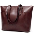 thumbnail image 1 of Sac à Main Vintage Grande Capacité Mode Simple Sac à Main Sac à Bandoulière, 1 of 3