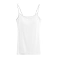 thumbnail image 4 of HNMKIU Gym Racerback Tank Tops Shelf Bra Camisoles Adjustable Spaghetti Strap Tank Tops Basic Layer, 4 of 4