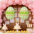 thumbnail image 4 of Tdxkok Décoration de Fête de Lapins de Pâques Arrangement Décoration de Pâques Extérieur Intérieur, 4 of 6