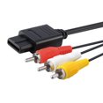 thumbnail image 3 of HLONK New AV Audio Video Adapter Cable Cord for SNES Super NES Nintendo N64 Game Cube, 3 of 5