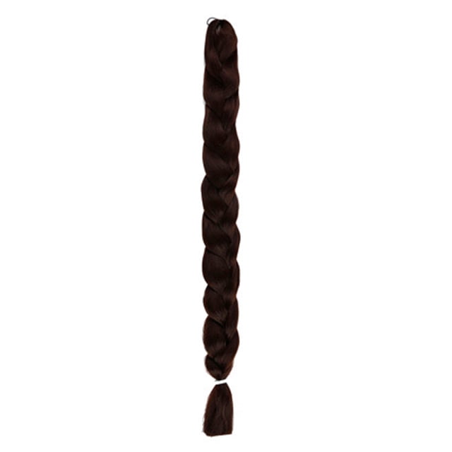 fastboy Extensions de Cheveux Tressés Synthétiques Haute Température 41 Pouces pour Femmes
