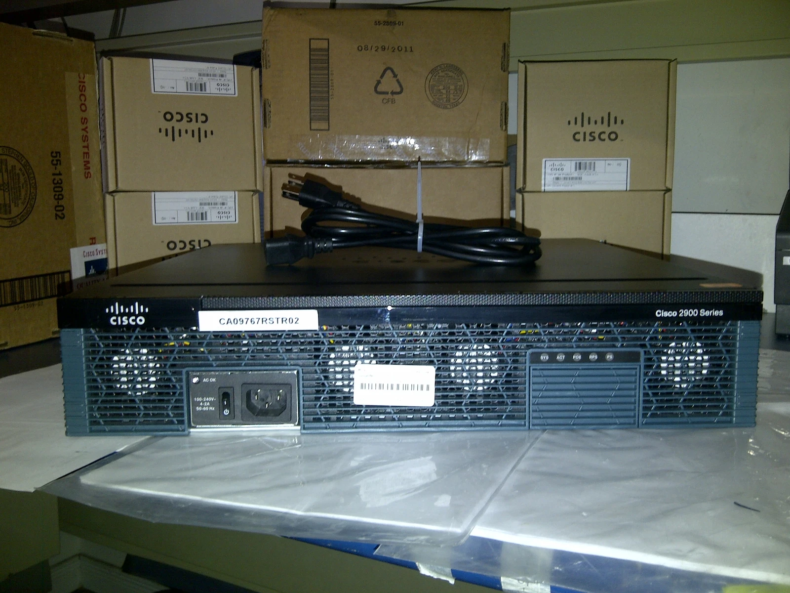 used CISCO2951/K9 2951 2900 series Gigabit Router