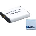 thumbnail image 1 of LI-90B 1900mAh Battery for Olympus XZ-2, SH-50, Tough TG-1, TG-2 Camera + eCostConnection Microfiber Cloth, 1 of 1