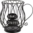 thumbnail image 1 of Dosaele Porte-Gobelet K Porte-Dosettes de Café Métal Noir, 1 of 6