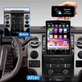 thumbnail image 2 of Molaner Upgrade Car Radio for Ford F150 2009-2014, 9.7" Touch Screen Stereo Head Unit with CarPlay & Android Auto GPS BT WiFi SWC FM Mirror Link,2+32G, 2 of 15