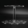 thumbnail image 2 of 3X Detachable 8 Holes Acrylic Ice Cream Cone Holder Stand, 2 of 5