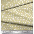 thumbnail image 3 of Soimoi Beige Poly Georgette Fabric Cow Animal Skin Print Fabric by Yard 52 Inch Wide, 3 of 3
