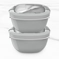 thumbnail image 1 of Bentgo Salad 2-Pack - Gray, 1 of 3