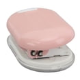 thumbnail image 1 of 3 Hole Punch, 5 Sheets of 80g Paper Punch Capacity Mini Handheld Paper Punch Loose Leaf Manual Punching Machine Hole Puncher Hole Punch with 28mm Spaced Binders for Home Dorm, 1 of 7