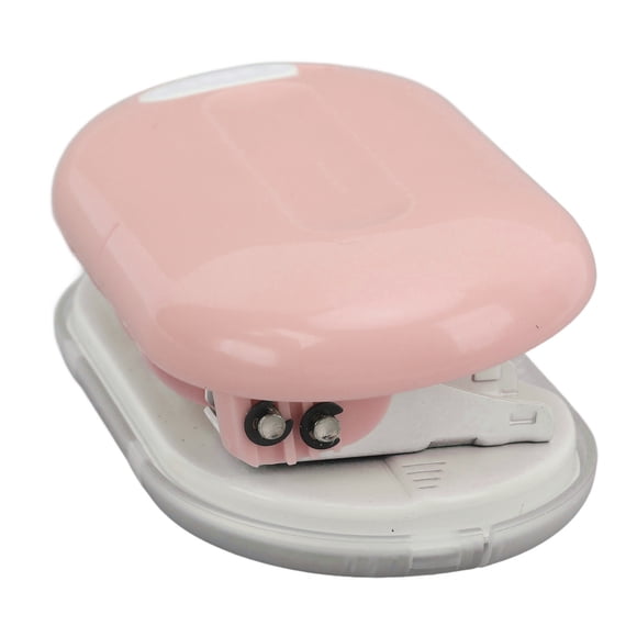3 Hole Punch, 5 Sheets of 80g Paper Punch Capacity Mini Handheld Paper Punch Loose Leaf Manual Punching Machine Hole Puncher Hole Punch with 28mm Spaced Binders for Home Dorm