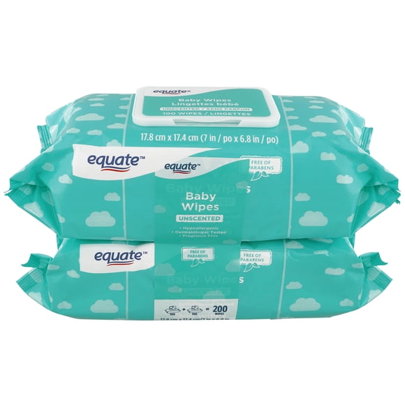 Equate Unscented Baby Wipes