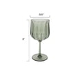 thumbnail image 4 of Better homes & Gardens Tritan Plastic Wine Glass Green Set, 17oz 4pc, 4 of 6