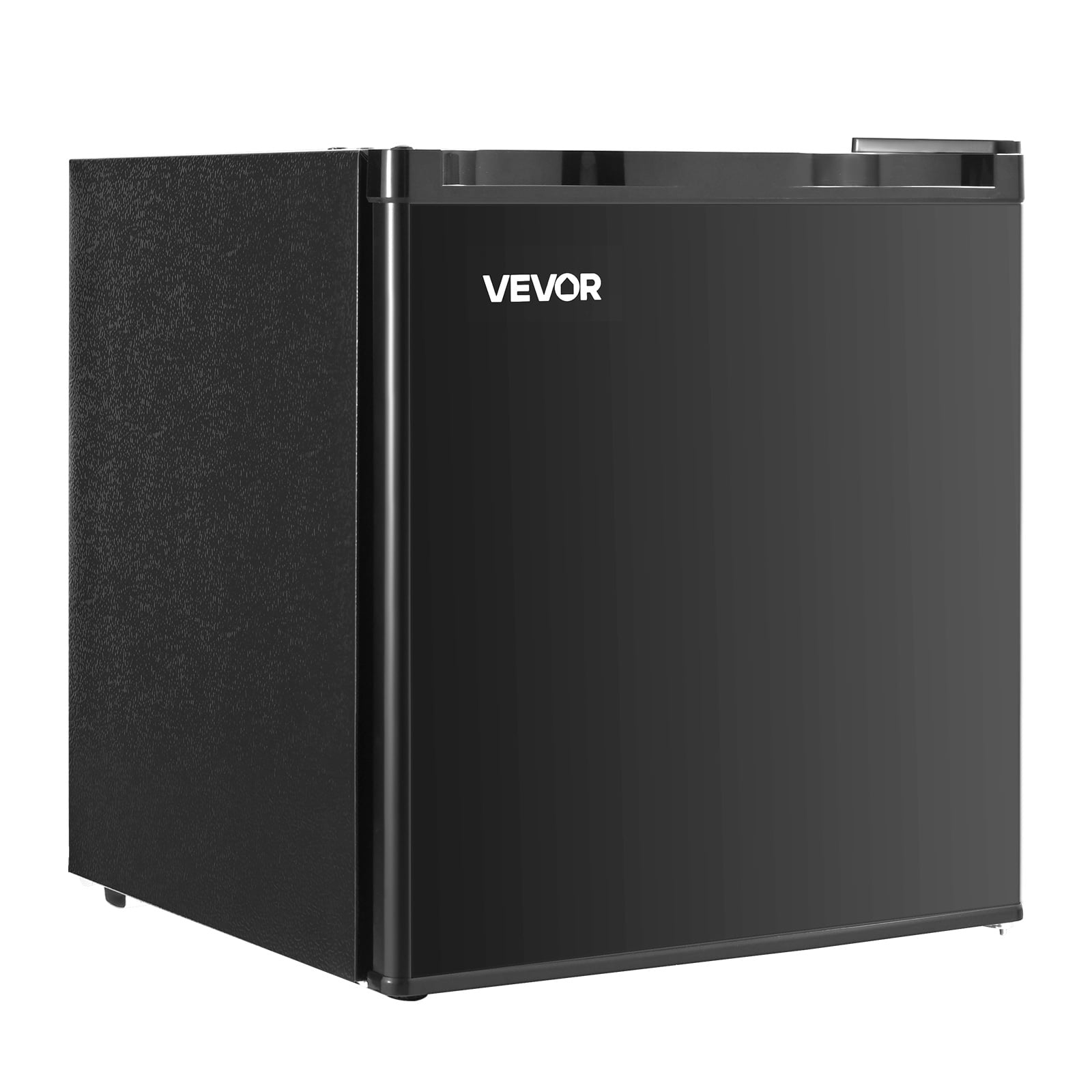 VEVOR Mini Fridge 1.6 Cu.Ft Single Door Compact Small Refrigerator Dorm Black