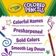 thumbnail image 5 of Crayola Coloured Pencils, 60 Count, 5 of 5