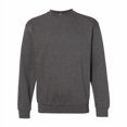 thumbnail image 2 of C2 Sport Chandail en Molleton Ras du Cou pour Hommes, 4TG, Charbon, 2 of 4