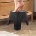 thumbnail image 4 of GETAJGHSD Bedside Step Stool Black PP for Bathroom and Bedroom Use 1Pcs, 4 of 4