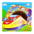 thumbnail image 1 of C 9-Piece Transportation Wooden Puzzle For Kids, Educational Jigsaw Learning Toy, Preschool Brain Teaser Game, 1 of 1