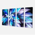 thumbnail image 2 of Dancing Bleu Clair Pétales de Fleurs - Impression sur Toile Florale, 2 of 3