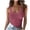 #01Hot Pink tank tops women, variant on Summer Savings Clearance!yoeyez Sleeveless Tops for Women,Tummy Control Tank Tops for Women Women Ribbed Knitted Stretchy Slim Tight Solid Color Low Cut Camis Shirts Green,XL