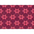 thumbnail image 1 of Ahgly Company Tapis d'Intérieur Lavables en Machine Rectangle Transitionnel Rouge Cramoisi, 2' x 3', 1 of 7