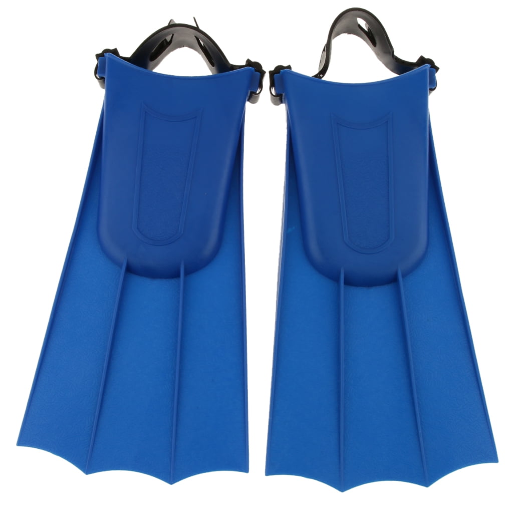 koolsoo Palmes Ajustables pour Adultes Natation Plongée Outils d'Apprentissage TG Bleu