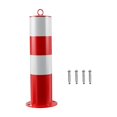 thumbnail image 3 of HILABEE Safe Bollard Post,Traffic Bollard Safe Barrier Warning Post Parking Barrier, D, 3 of 9