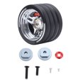 thumbnail image 2 of Volant RC en Aluminium pour SANWA, Contrôleurs FUTABA, Design, Léger, Volant RC, avec Frein à Disque Simulé, Compatible avec Séries MT41/MT51/M17, 2 of 7