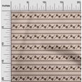 thumbnail image 1 of oneOone Polyester Lycra Brown Fabric Floral Block Fabric For Sewing Printed Craft Fabric By The Yard 56 Inch Wide, 1 of 4