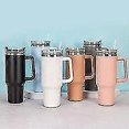 thumbnail image 1 of 40oz Reusable Vacuum Quencher With Straw, Leak Ant Lid, Insulated , Maintains , , Ce For Hours, 1 of 5