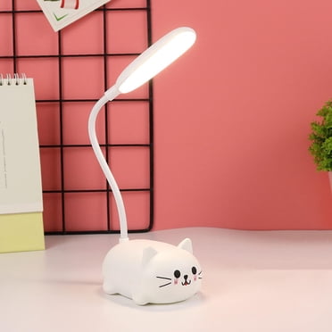 RKSTN Desk lamp for Office Home LED Desk Lamp For Kids Wireless Charging Student Learning Eye Protection Lamp USB Rechargeable Cartoons Toy Lamp Gift Dormitory Small Desk Lamp Table lamp
