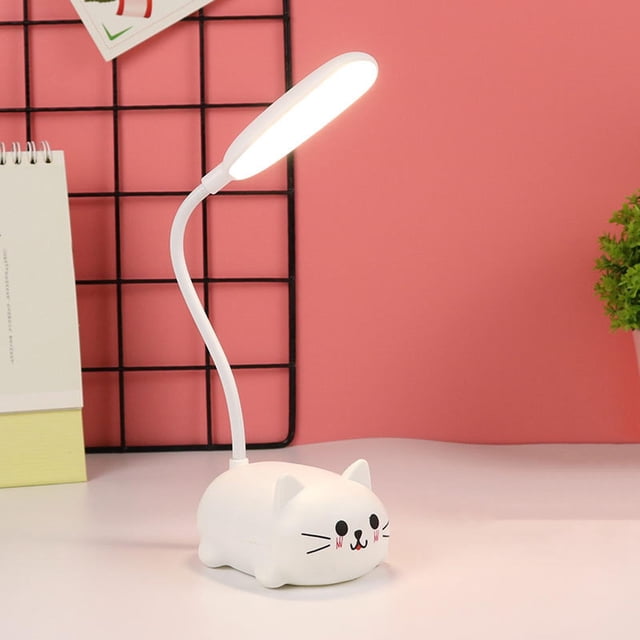 Apmemiss Christmas Lights Clearance LED Desk Lamp For Kids Wireless Charging Student Learning Eye Protection Lamp USB Rechargeable Cartoons Toy Lamp Gift Dormitory Small Desk Lamp Home Decor