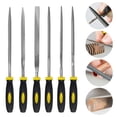thumbnail image 2 of Mini Woodworking File Set 6 Piece, Premium Hardwood Rasps & Files, for Precise Wood Shaping, Durable Metal Construction, 2 of 6
