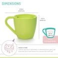 thumbnail image 4 of Melii Silicone Bear Mug 2/PK, 4 of 6