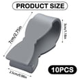 thumbnail image 2 of Bathroom Accessories Organizer Clamp Clips for Towels – Kitchen Shower Towel Holder and Rack Accessories for Hand Towels Oven Dishwasher Bathroom Rack and Stand 6PCS, 2 of 5
