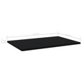 thumbnail image 4 of vidaXL Bookshelf Boards 8 pcs Black 60x40x1.5 cm Engineered Wood, 4 of 4
