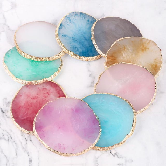 Resin Nail Art Palette Safe Stylish Eco-friendly Portable Nail Mixing Tray for Easy Gel Color Display